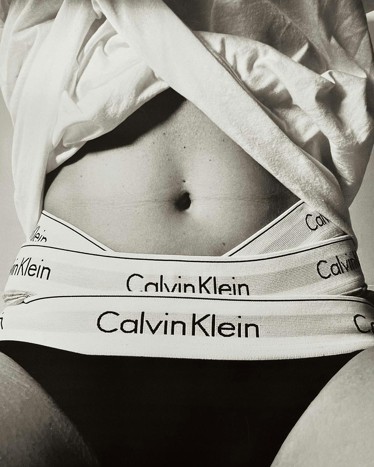 calvin klein underwear showing